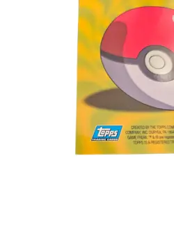 Topps Pokemon TV Animation Series Squirtle Tin Topper #07 Card 2 of 5 1999 - Image 4