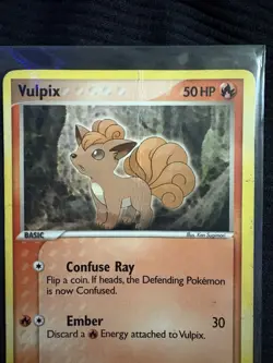 Vulpix Non-Holographic Common Card 69/108 Pokemon TCG EX Power Keepers - Image 2
