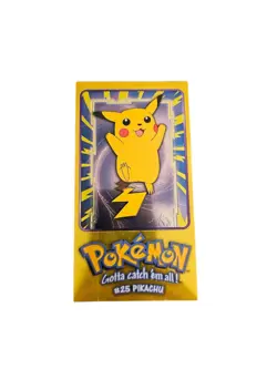 Pokemon Pikachu #25 Topps TV Animation Edition 1 Of 5 Jumbo Card Holo - Image 1