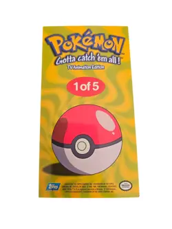 Pokemon Pikachu #25 Topps TV Animation Edition 1 Of 5 Jumbo Card Holo - Image 2