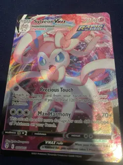 Pokemon TCG Holo v and VSTAR/VMAX Card Lot of 10 - Image 2