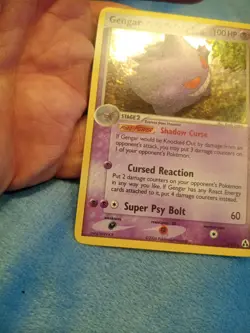 Pokemon TCG 2006 Legend Maker Gengar Holo Rare Card 5/92 LP Condition - Image 2