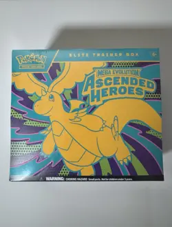 Pokemon Mega Evolution Ascended Heroes Elite Trainer Box ETB Sealed New 196214132474 - Image 1