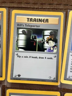1st Edition Pokemon TCG Trainer Cards Lot Of 6 NM - Image 3