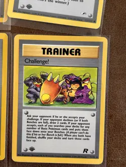 1st Edition Pokemon TCG Trainer Cards Lot Of 6 NM - Image 5