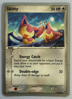 Skitty - 2004 (Kevin Nguyen) 79/100 World Championship Deck Regular Pokemon Card - Image 1