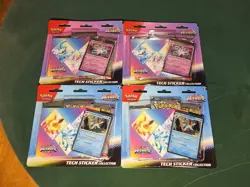 (4) Pokemon TCG Prismatic Evolutions Tech Sticker Collection Lot X4 BRAND NEW - Image 1