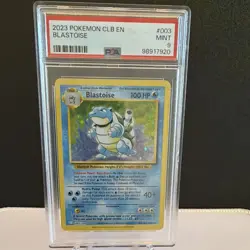 Pokemon Blastoise #003/034 Trading Card Game Classic Holo PSA 9 2023 English - Image 1