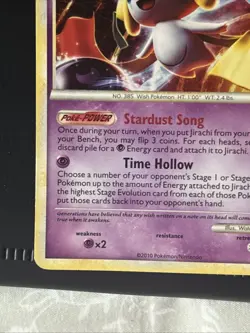 Pokemon TCG Jirachi Unleashed Holo Rare Card 1/95 - Image 5