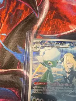 Cynthias Roserade 184/182 Illustration Rare IR SV10: Destined Rivals Pokemon TCG - Image 2