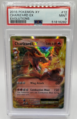 Charizard EX 12/108 MINT PSA 9 Pokemon XY Evolutions - Image 1