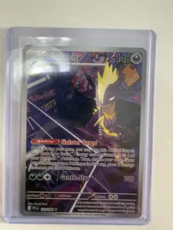 Pokemon Toxtricity Illustration Rare Holo Me02: Phantasmal Flames 103/094 140 HP - Image 1