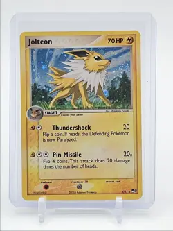 JOLTEON 2006 POKEMON POP SERIES 3 HOLO RARE 3/17 Q7098 - Image 1