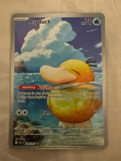POKEMON Psyduck Illustration Rare ME: Ascended Heroes 226/217 NM - Image 1