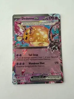 Pokemon - Dedenne EX - Double Rare - 093/193 - NM - Paldea Evolved - Image 1