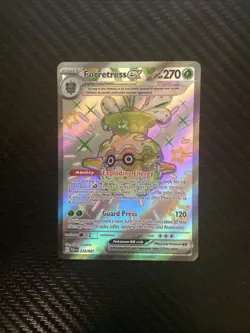 Forretress ex 212/091 - S&V: Paldean Fates Ultra Rare - Pokemon TCG (NM) - Image 1