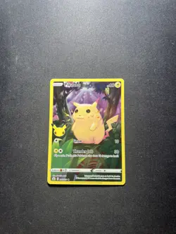 Pokemon TCG Celebrations Pikachu Holo Rare Card 005/025 25th Anniversary Edition - Image 1