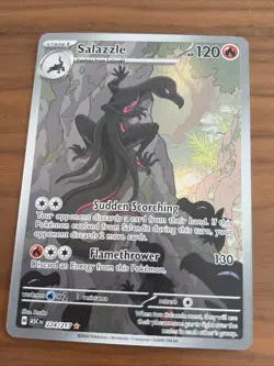 Pokemon TCG Salazzle 224 /217 Ascended Heroes Illustration Rare MINT!! - Image 1