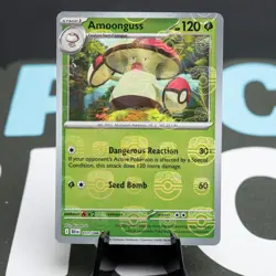 Amoonguss (Master Ball Pattern) 011/086 Sv: Black Bolt Holo Pokemon NEAR MINT - Image 1