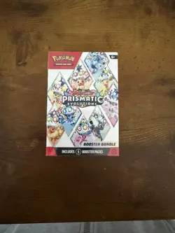 Pokemon TCG: S&V Prismatic Evolutions Booster Bundle (6pks) Sealed - Image 1