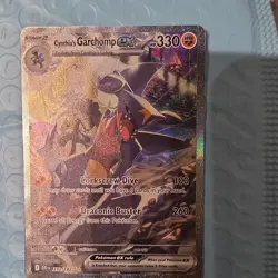 Pokemon Cynthia's Garchomp EX Illustration Rare Holo 232/182 Sv10 English - Image 3