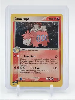 CAMERUPT 2003 POKEMON EX RUBY & SAPPHIRE HOLO RARE 4/109 Q7098 - Image 1