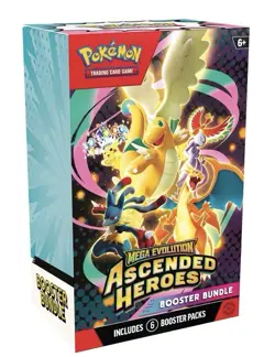 Pokemon Mega Evolution—Ascended Heroes Booster Bundle Box Topper English 2026 - Image 1