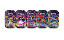 Pokemon Mega Heroes Mini Tin ME01 Mega Evolution/Destined Rivals - Image 1