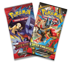 Pokemon Mega Heroes Mini Tin ME01 Mega Evolution/Destined Rivals - Image 2