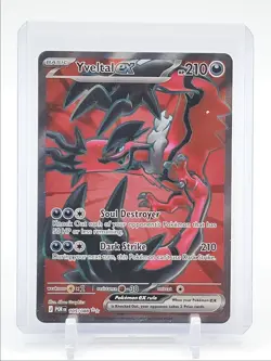 YVELTAL EX 2026 POKEMON MEGA PERFECT ORDER ULTRA RARE 105/088 Q3420 - Image 1