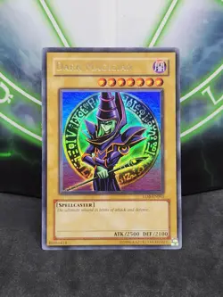 Yugioh Dark Magician LOB-EN003 Ultra Rare NM OG EN Print - Image 1