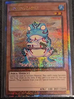 Yugioh! Ronintoadin - RA03-EN236 - Quarter Century Secret Rare - 1st Edition NM - Image 1