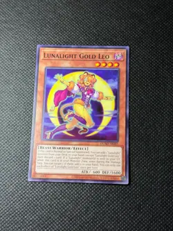 Yugioh Asian English DUAD-AE005 Lunalight Gold Leo x3 Common Playset - Image 5