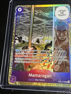One Piece TCG Adventure on Kami's Island Mamaragan Super Rare #OP15-EB04 SR - Image 4