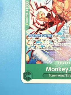 Luffy Red Bull Promo Card One Piece TCG English Very Clean 🔥 Fast Shipping - Image 4