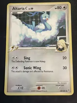Altaria C 49/147 Platinum Supreme Victors Uncommon Pokemon TCG Card NM - Image 1