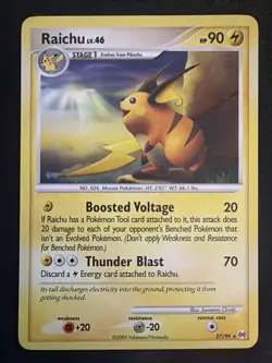 Raichu Arceus 27/99 Regular Non-Holo Card - Image 1