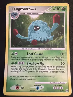 Pokemon Tangrowth Holo Rare Card 10/99 Arceus Series NM - Image 1