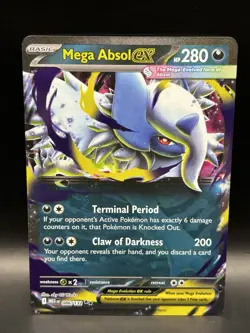Mega Absol ex 086/132 (4x) - Pokemon Mega Evolution Base Cards - NM - Image 2