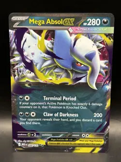 Mega Absol ex 086/132 (4x) - Pokemon Mega Evolution Base Cards - NM - Image 4