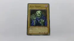 SKULL SERVANT MONSTER CARD LOB-E002 UNLIMITED EDITION COMMON YUGIOH HP - Image 1
