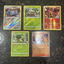 Pokemon League Promo Holo + Reverse Holo Lot of 5 Pokemon Trading Cards | LP/NM - Image 1