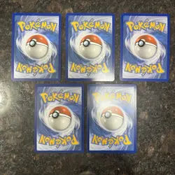 Pokemon League Promo Holo + Reverse Holo Lot of 5 Pokemon Trading Cards | LP/NM - Image 2