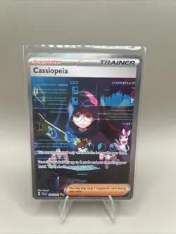 Cassiopeia Trainer Holo Card Pokemon TCG S&V Shrouded Fable 094/064 - Image 1