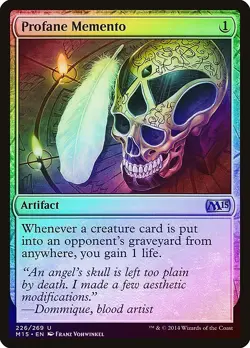 Profane Memento FOIL Magic 2015 / M15 NM Artifact Uncommon MAGIC CARD ABUGames - Image 1