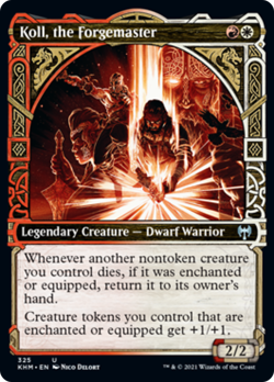 Koll, the Forgemaster (Showcase) Kaldheim NM Uncommon Showcase CARD ABUGames - Image 1