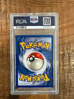 PSA 5 Poliwrath 013/102 Base Set Holographic Pokemon Card - Image 2