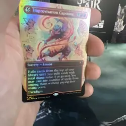Improvisation Capstone Borderless Foil Secrets Of Stixhaven - Image 4