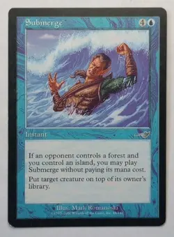 MTG - Submerge - Nemesis 48/143 - Regular Uncommon - Free Spell - Image 1