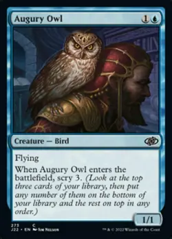 1x Augury Owl - Jumpstart 2022 - Near Mint, English - MTG! - Image 1